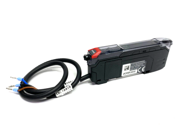 Keyence FS-N41N Fiber Optic Sensor Amplifier Main Unit NPN 10-30VDC Class 2 - Maverick Industrial Sales