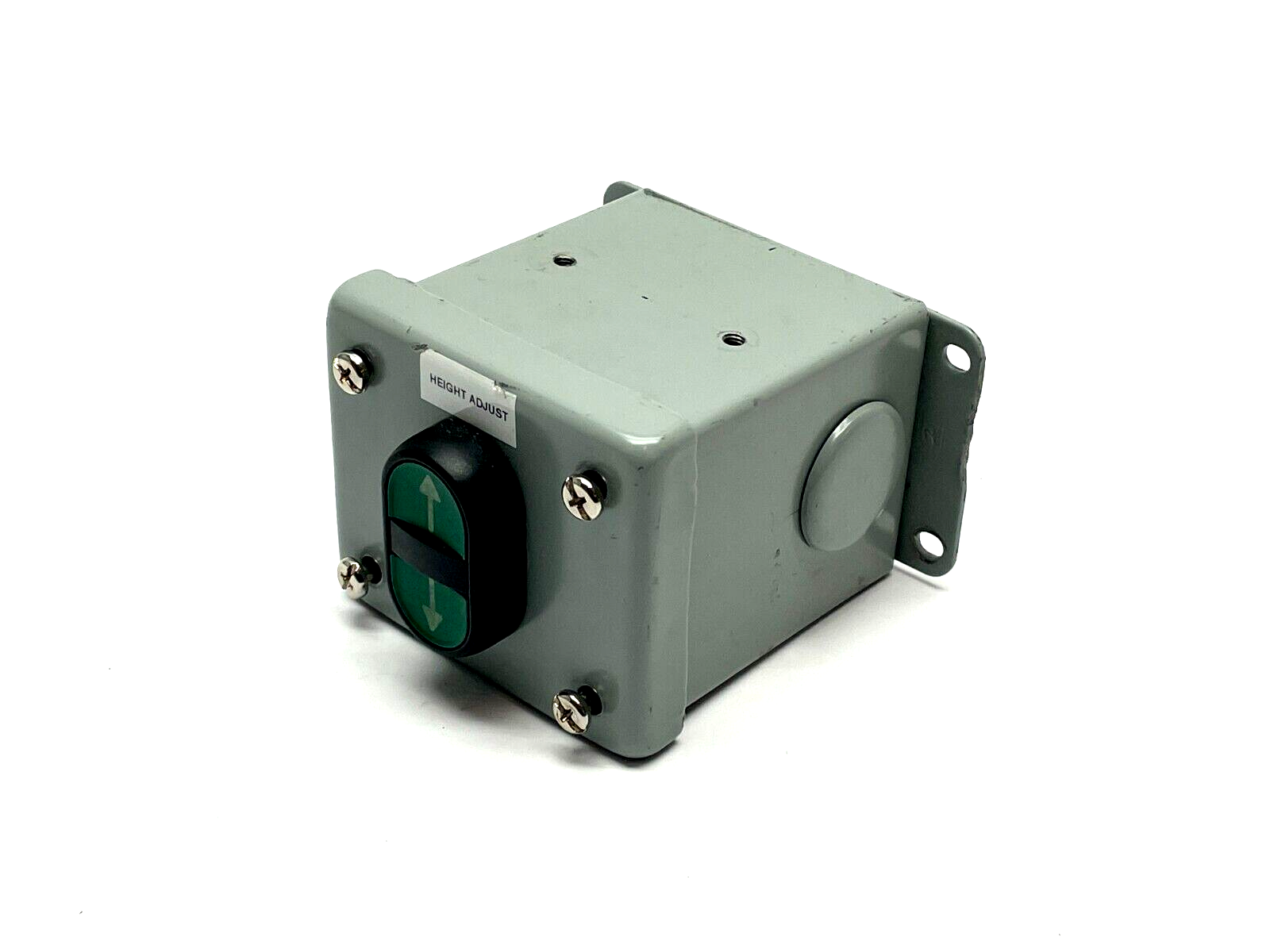 Hoffman E1PBGXM Pushbutton Enclosure w/ Up/Down Pushbutton - Used - Maverick Industrial Sales