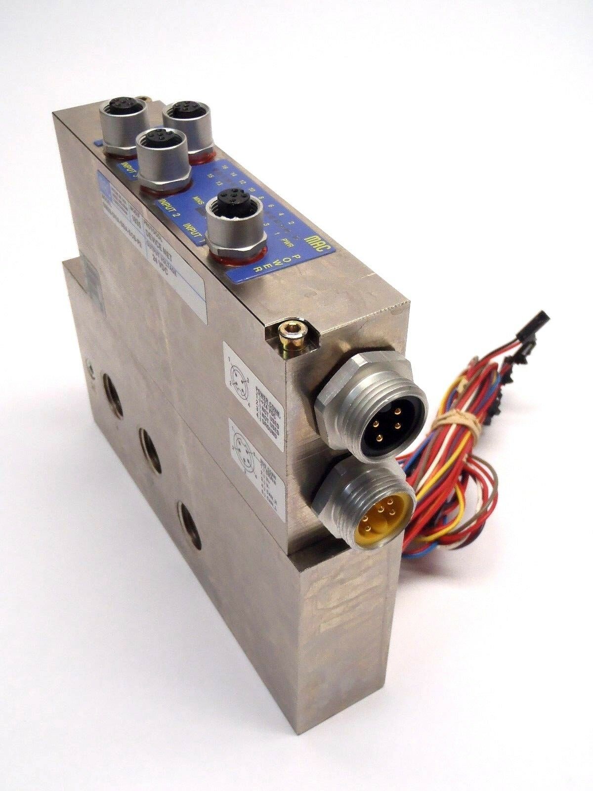 SM32-DNA-BBA-ECB-P2 | Mac Device Net 24 VDC W/ Manifold - Used - Maverick Industrial Sales