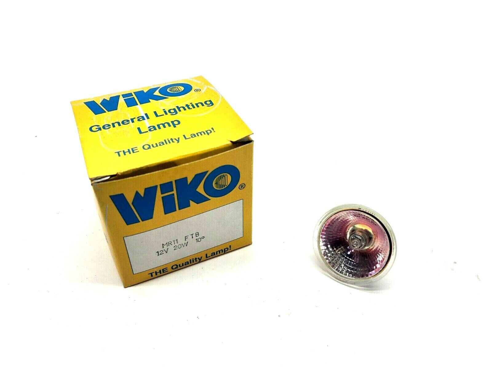 MR11FTB | Wiko General Lighting Lamp 12V 20W - New - Maverick Industrial Sales