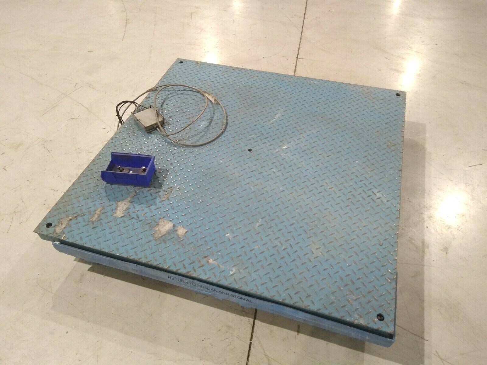 Cardinal FH-544-IIE Industrial Floor Scale 4'x4' 500lb x 1lb - For parts or not working - Maverick Industrial Sales