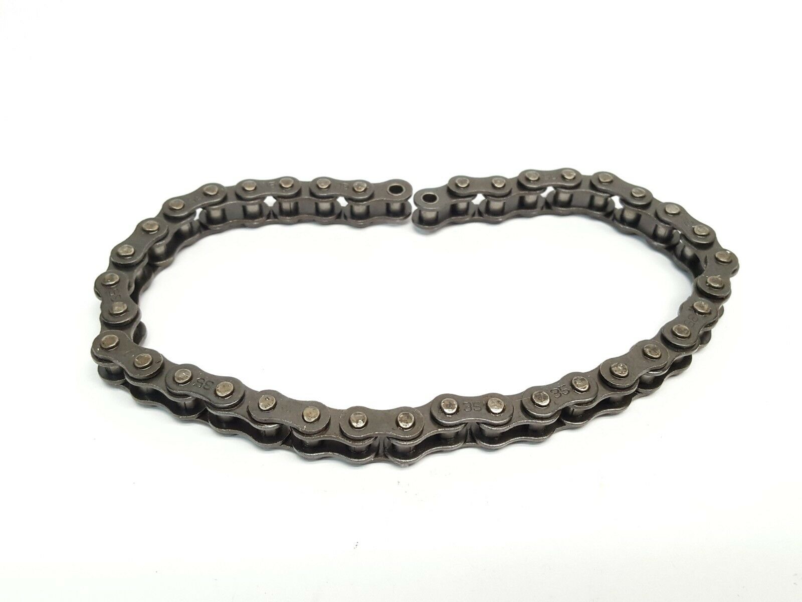 Lot of 4 35-1R-39P Roller Chain Standard 3/8" Pitch - New – Open box - Maverick Industrial Sales