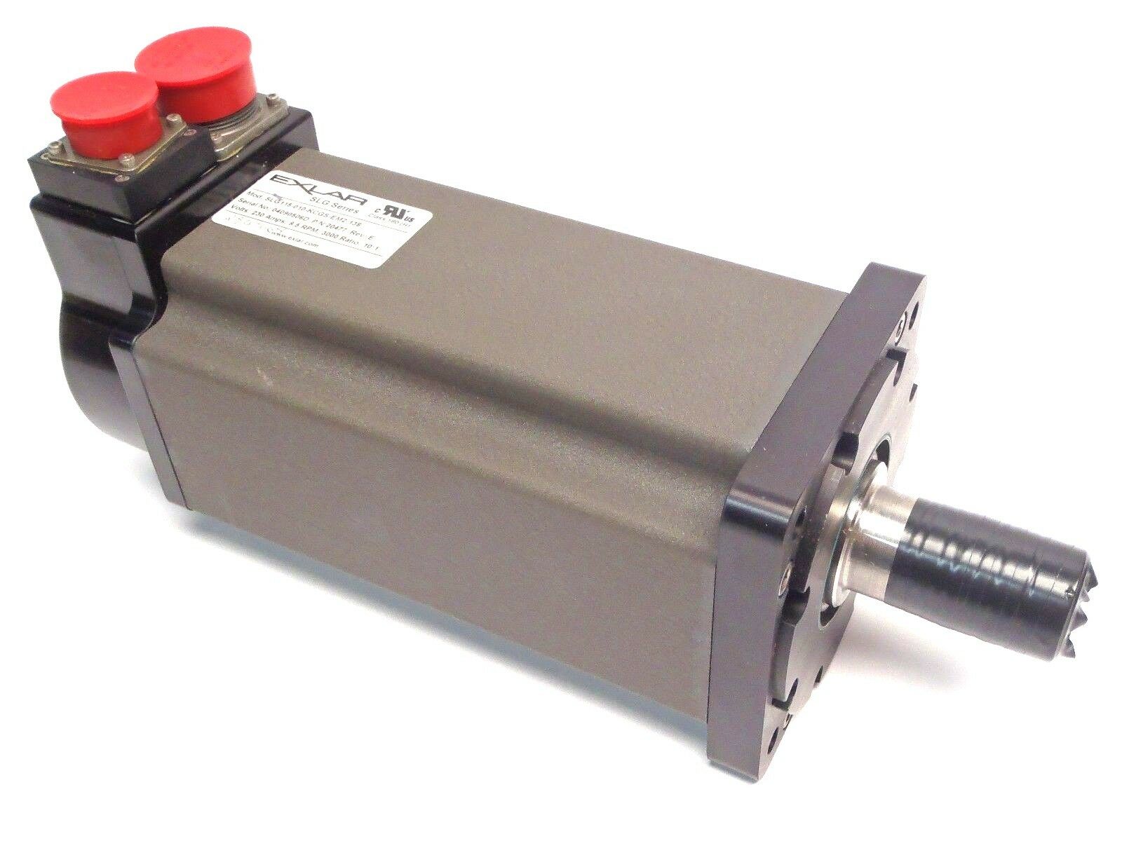 Exlar SLG Series SLG115-010-KCGS-EM2-138 Servo Motor 20477 Rev E 230V 9.5A - New – Open box - Maverick Industrial Sales