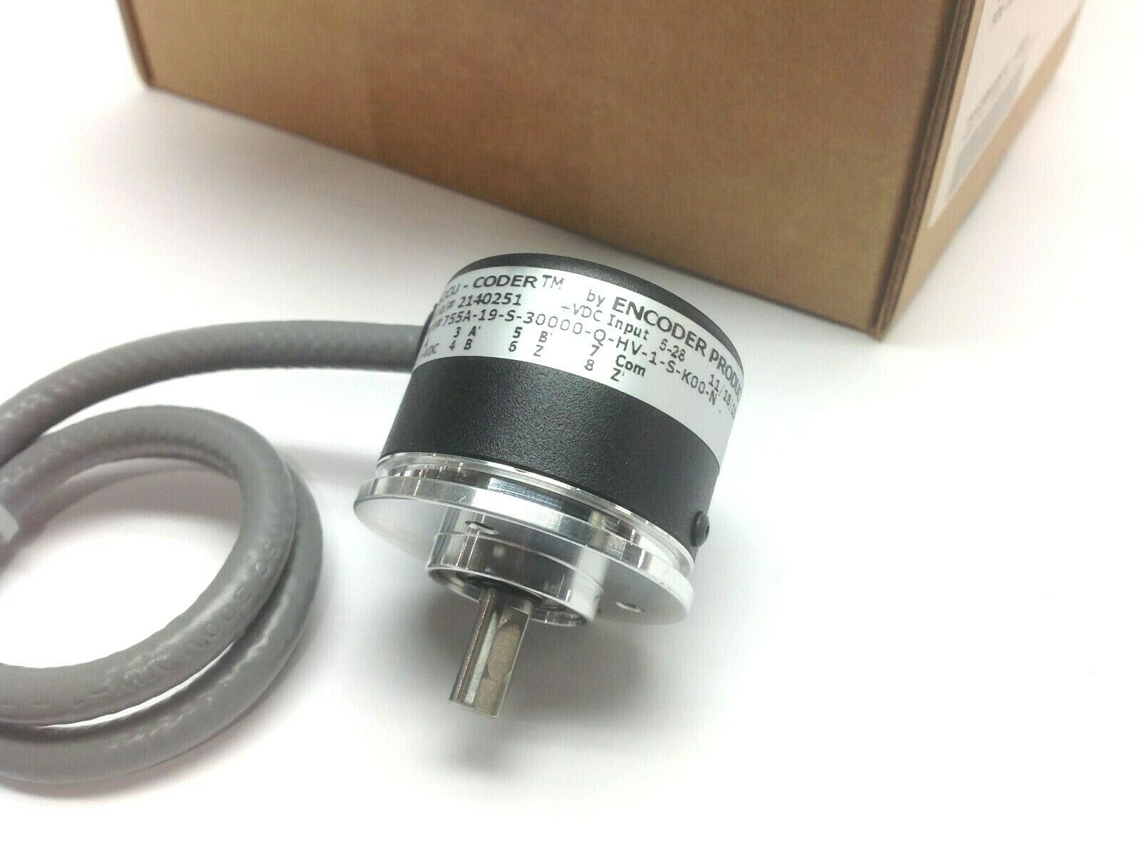 Encoder Products Accu-Coder 755A-19-S-30000-Q-HV-1-S-K00-N Series 755A - New – Open box - Maverick Industrial Sales
