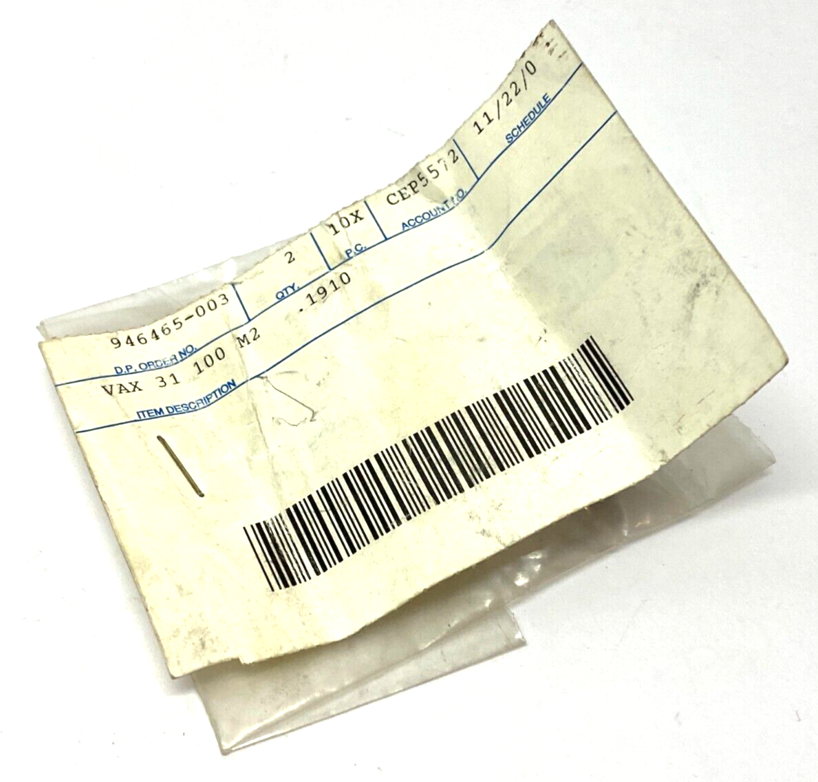 Dayton Progress VAX 31 100 M2 Blank Punch Die Buttons .1910" Diameter PKG OF 2 - New - Maverick Industrial Sales