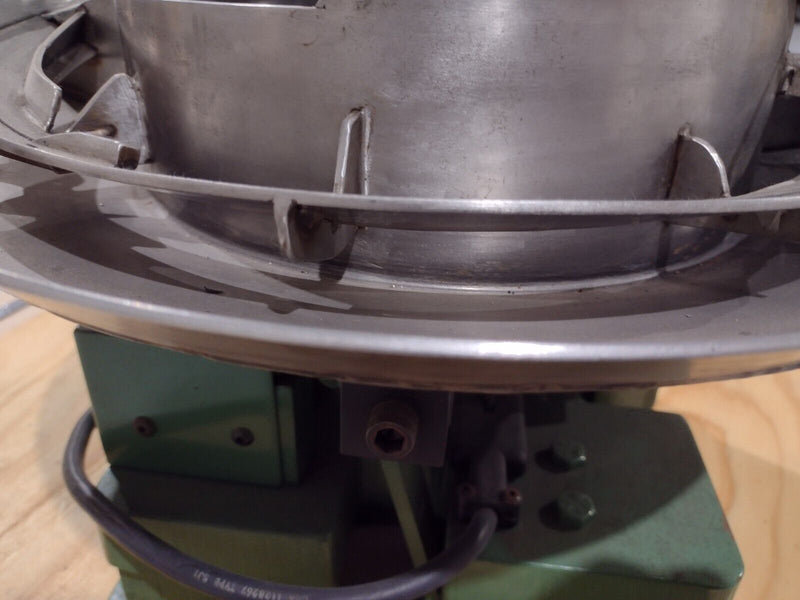 Service Engineering 250mm 115V Vibratory Bowl System 17mm Track, 75MM Deep Bowl - Maverick Industrial Sales