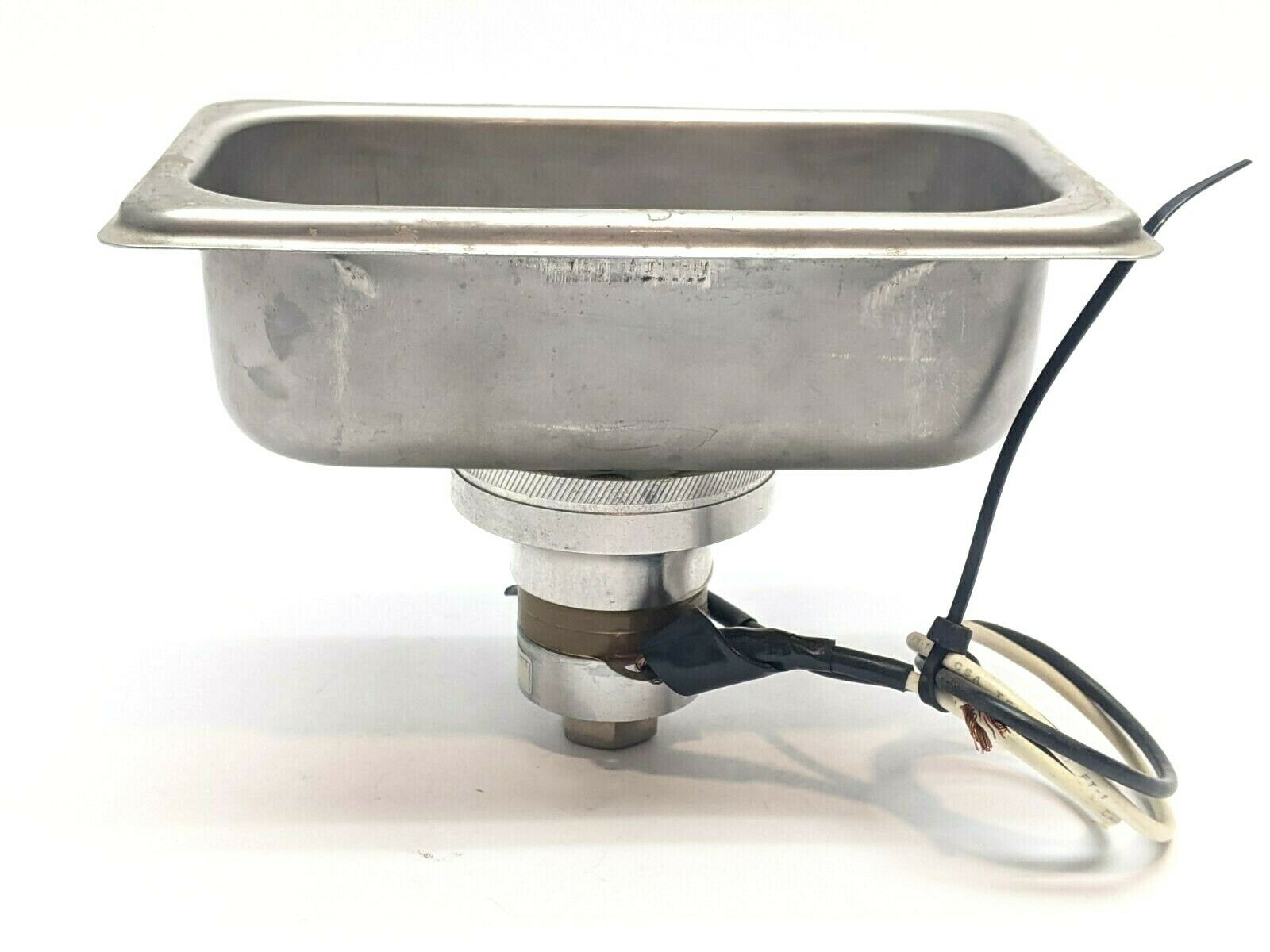 Ultrasonic Cleaning Pan 3-1/4" x 5-3/4" x 2" w/ Motor - Used - Maverick Industrial Sales