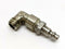 Camozzi 1/4” NPT Male Thread Right Angle Connector To Quick Connect Plug - Maverick Industrial Sales