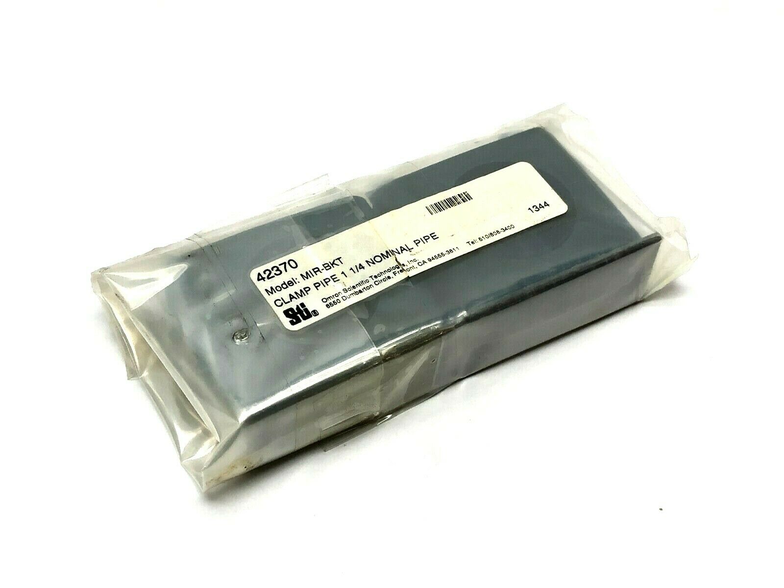 Omron MIR-BKT Pipe Clamp 1-1/4" Nominal Pipe 42370 PKG OF 2 - New - Maverick Industrial Sales