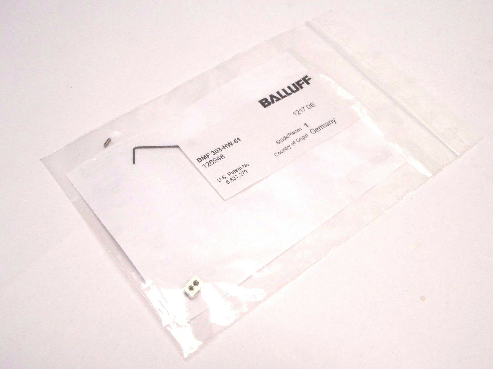 Balluff BMF 303-HW-51 Aluminum Magnetic Field Sensor Mounting Clamp 126948 - Maverick Industrial Sales