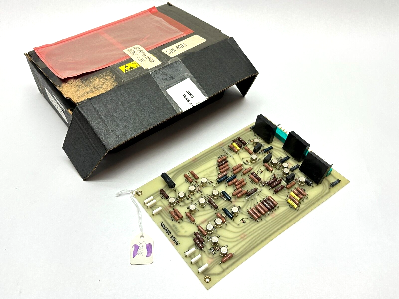 Westinghouse 6050D11G01 Phase Control Board Logic Rod Control Systems - Used - Maverick Industrial Sales