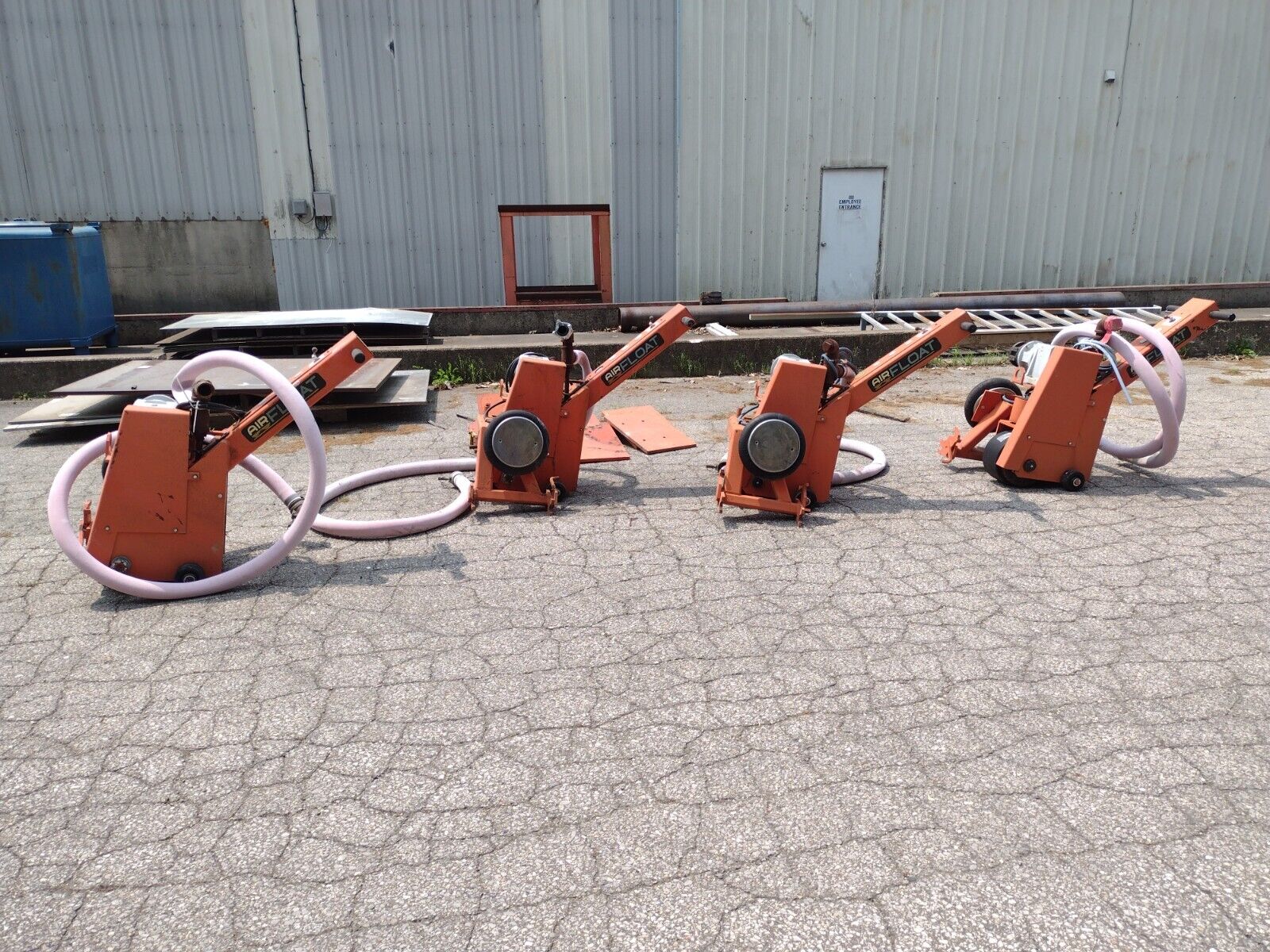 SDII-003 | Airfloat Pneumatic Tugger 150000LB CAPACITY LOT OF 4 - Used - Maverick Industrial Sales