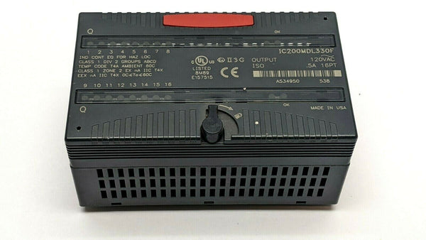 GE Fanuc IC200MDL330F Output Module 16 Point - Maverick Industrial Sales