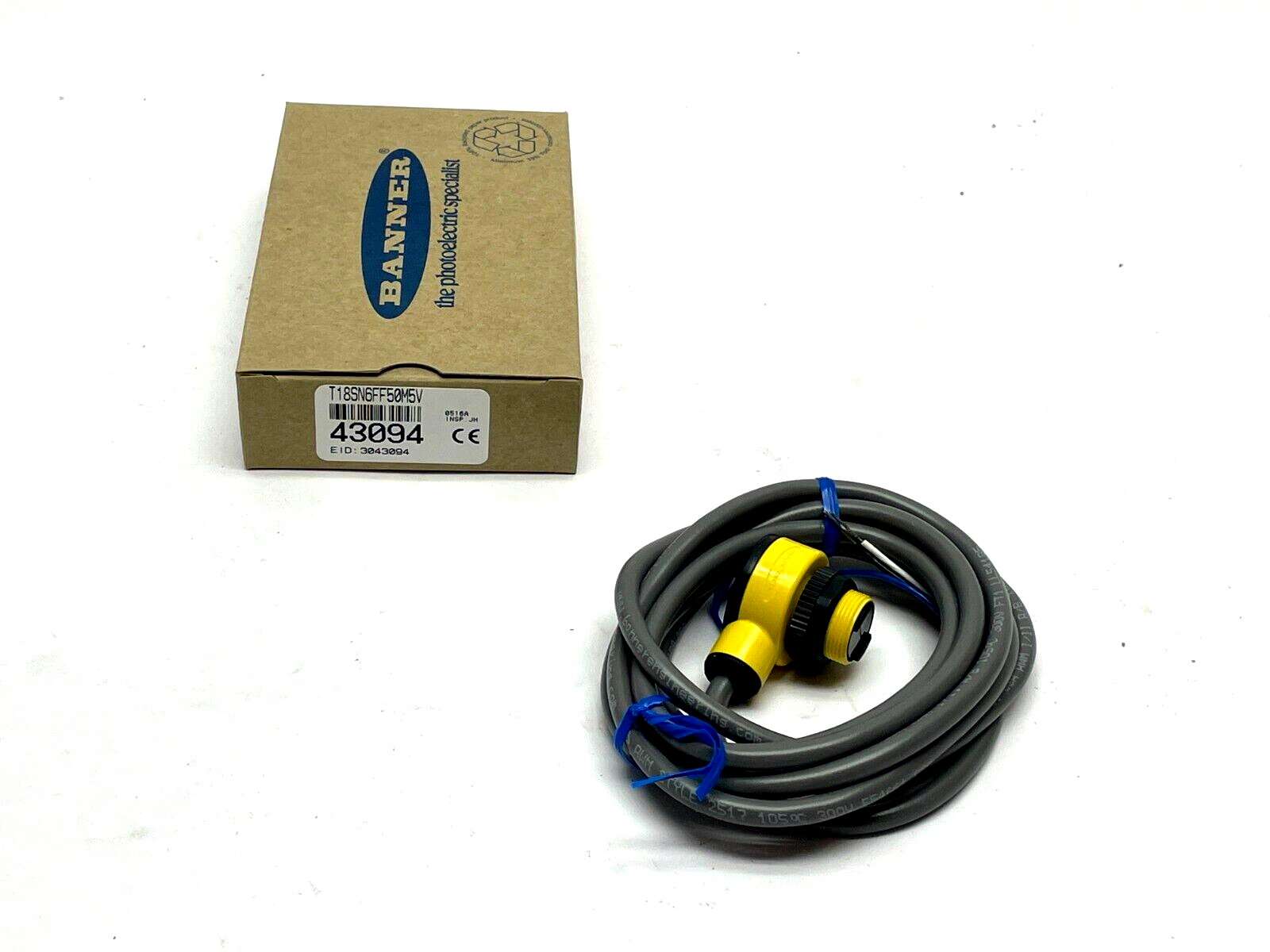 Banner T18SN6FF50M5V Sensor Barrel Mount Sensor 43094 - New - Maverick Industrial Sales