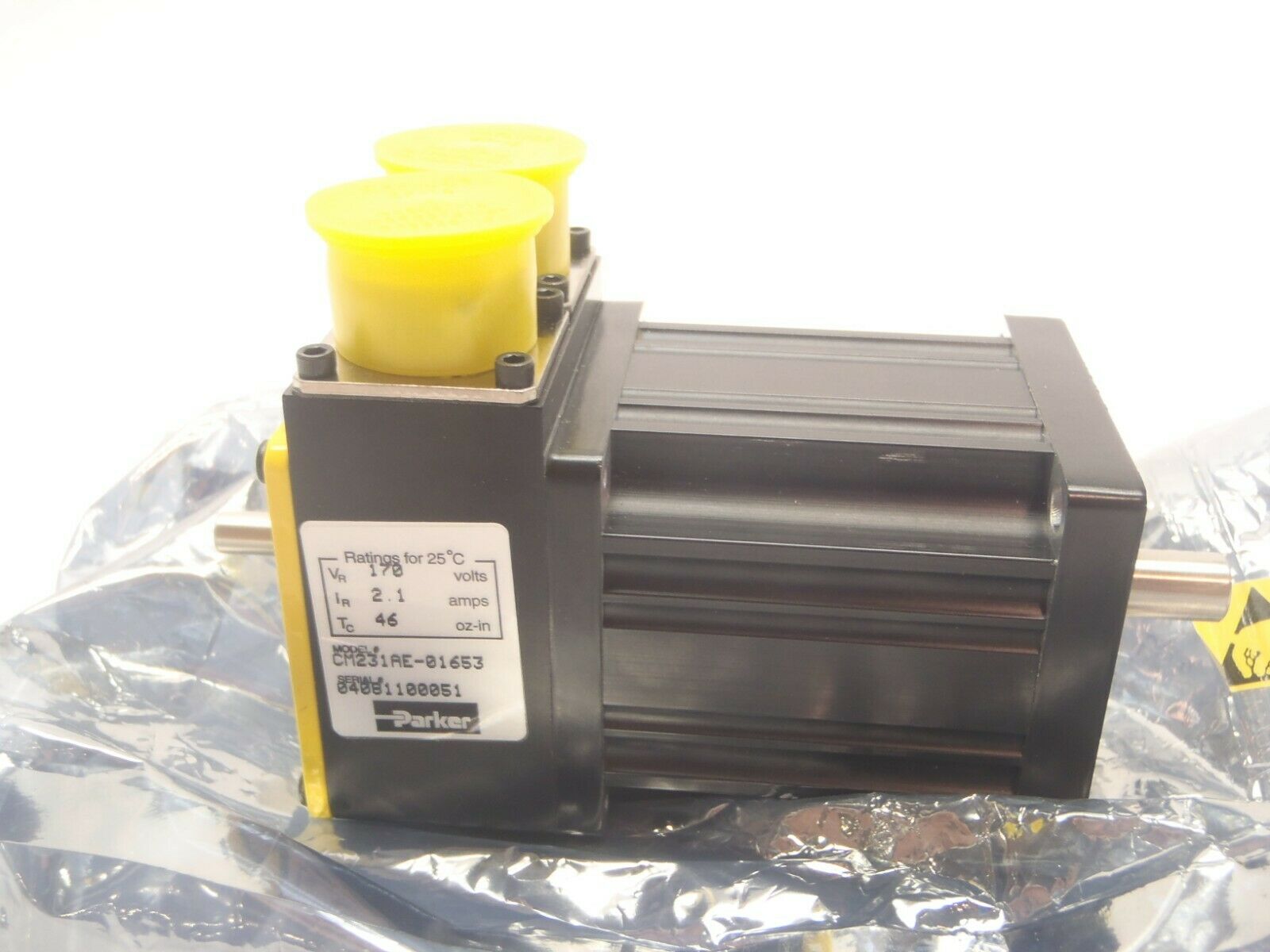 Parker CM231AE-01653 Compumotor Servo Motor 170 V 2.1A - New – Open box - Maverick Industrial Sales