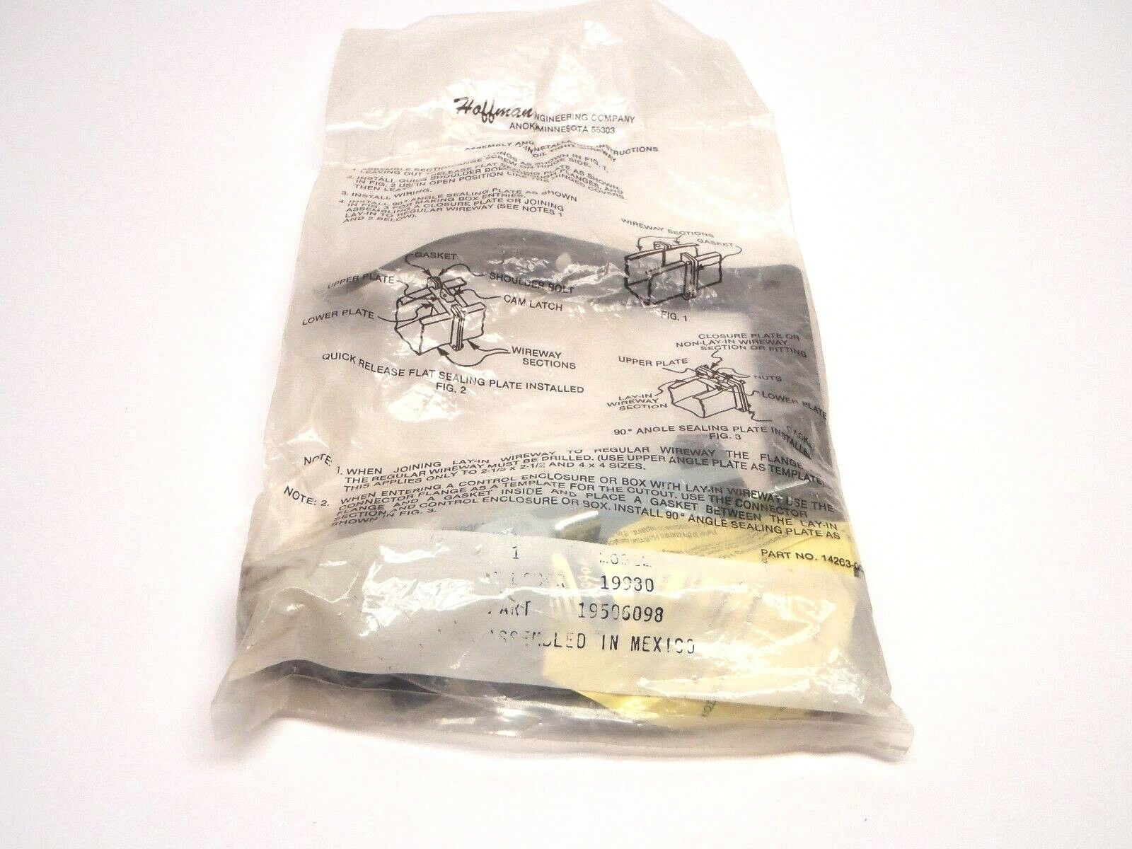 Hoffman 66LSGQR Lay In Oil-Tight Wireway Gasket Kit 19506098 - New - Maverick Industrial Sales