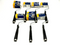 Sherwin Williams Premium XL 3" Inch Trim Rollers & Frames 3/8" Nap LOT OF 7 - Maverick Industrial Sales