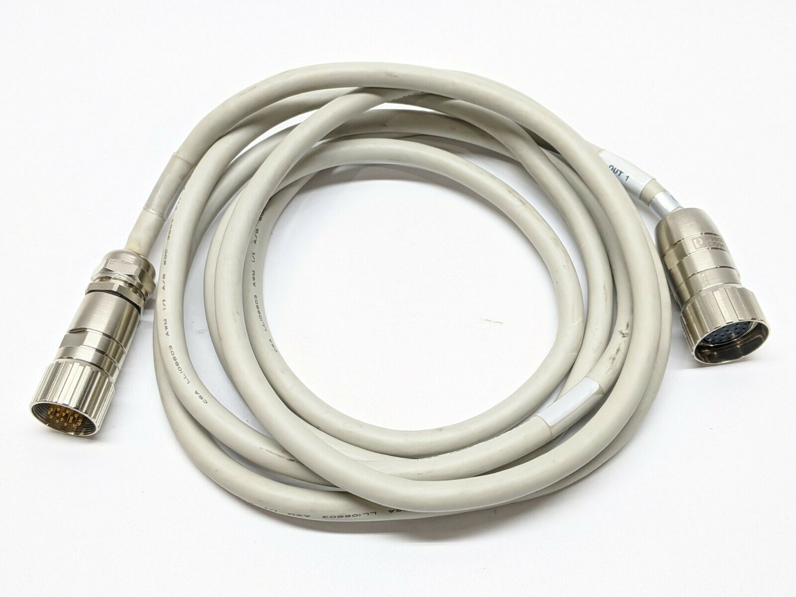 Flex Cable 30520917 15 Pin Male to 28 Pin Female Connectors 9' Foot - Maverick Industrial Sales