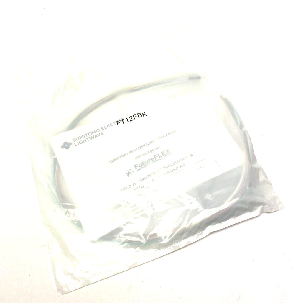 Sumitomo FT12FBK FutureFLEX Air-Blown Fiber Breakout Kit 12 Fiber Bundle - New - Maverick Industrial Sales
