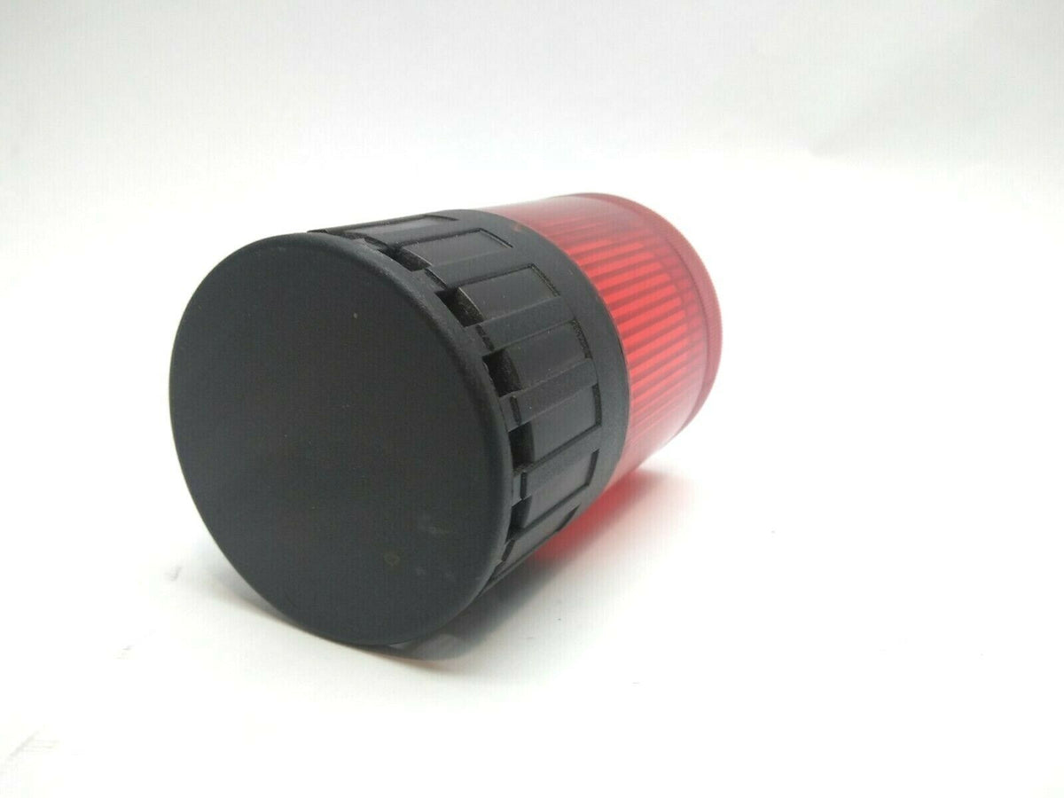 855T-B24FC4 SER B | Allen Bradley 24V Flash Light /Sound Red Stack Light - Used - Maverick Industrial Sales