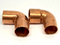 1-1/4" 90 Degree Street Elbow Copper LOT OF 2 - Maverick Industrial Sales