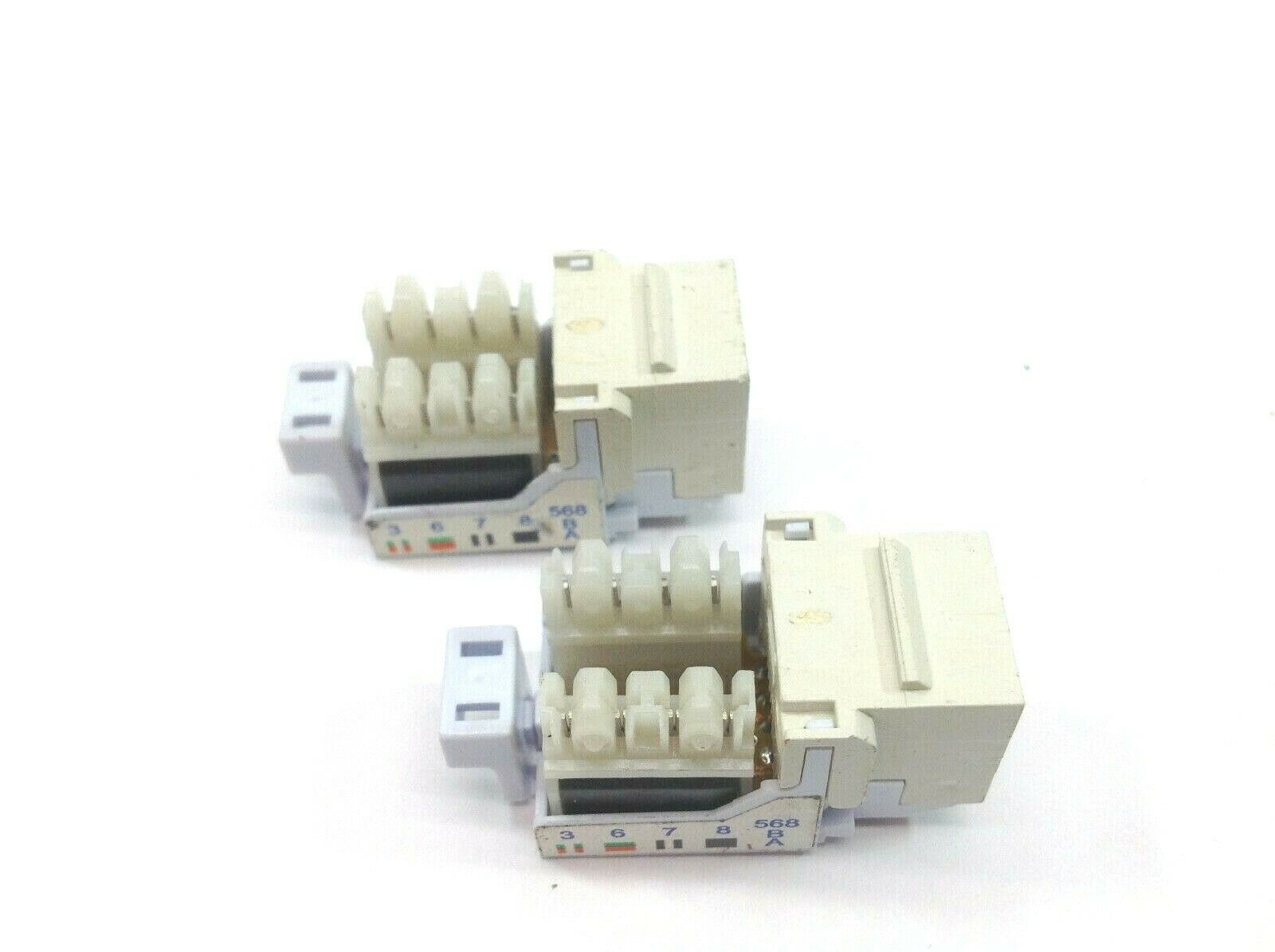 Hellerman Tyton CAT5e Modular Keystone Jack (Lot of 2) - Used - Maverick Industrial Sales