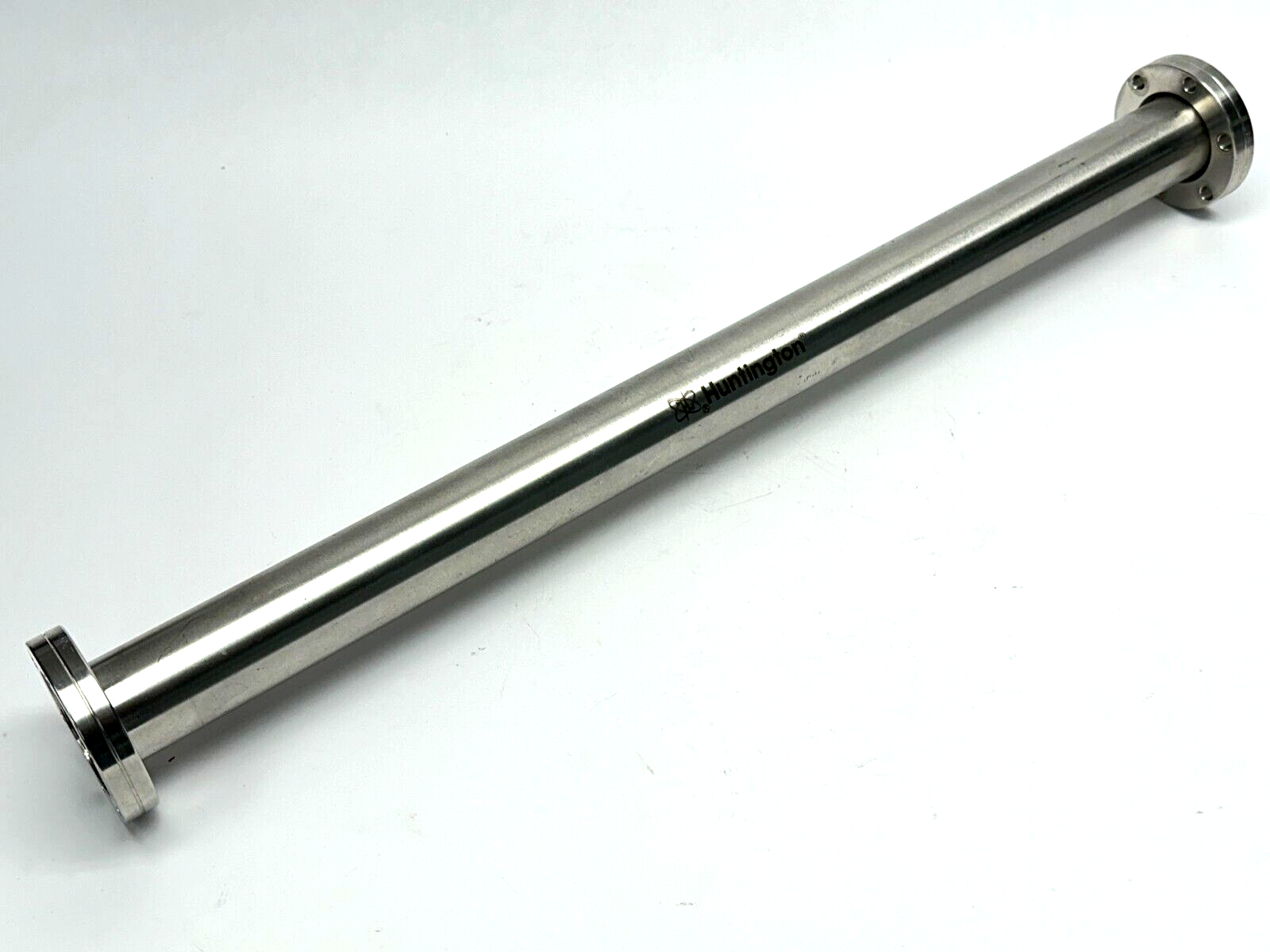 Huntington High Vacuum Tube 21.25" Length 1.5" O.D Tube 2.75" 6-Bolt Flange SS - Maverick Industrial Sales