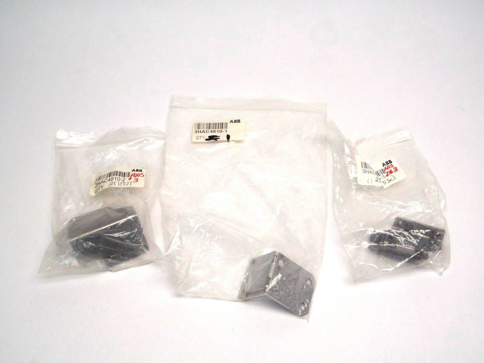 Lot of ABB 6 3HAC4810-3, 2 3HAC4810-2, 1 3HAC4810-1 IRB 6400 Sync Brackets - Maverick Industrial Sales