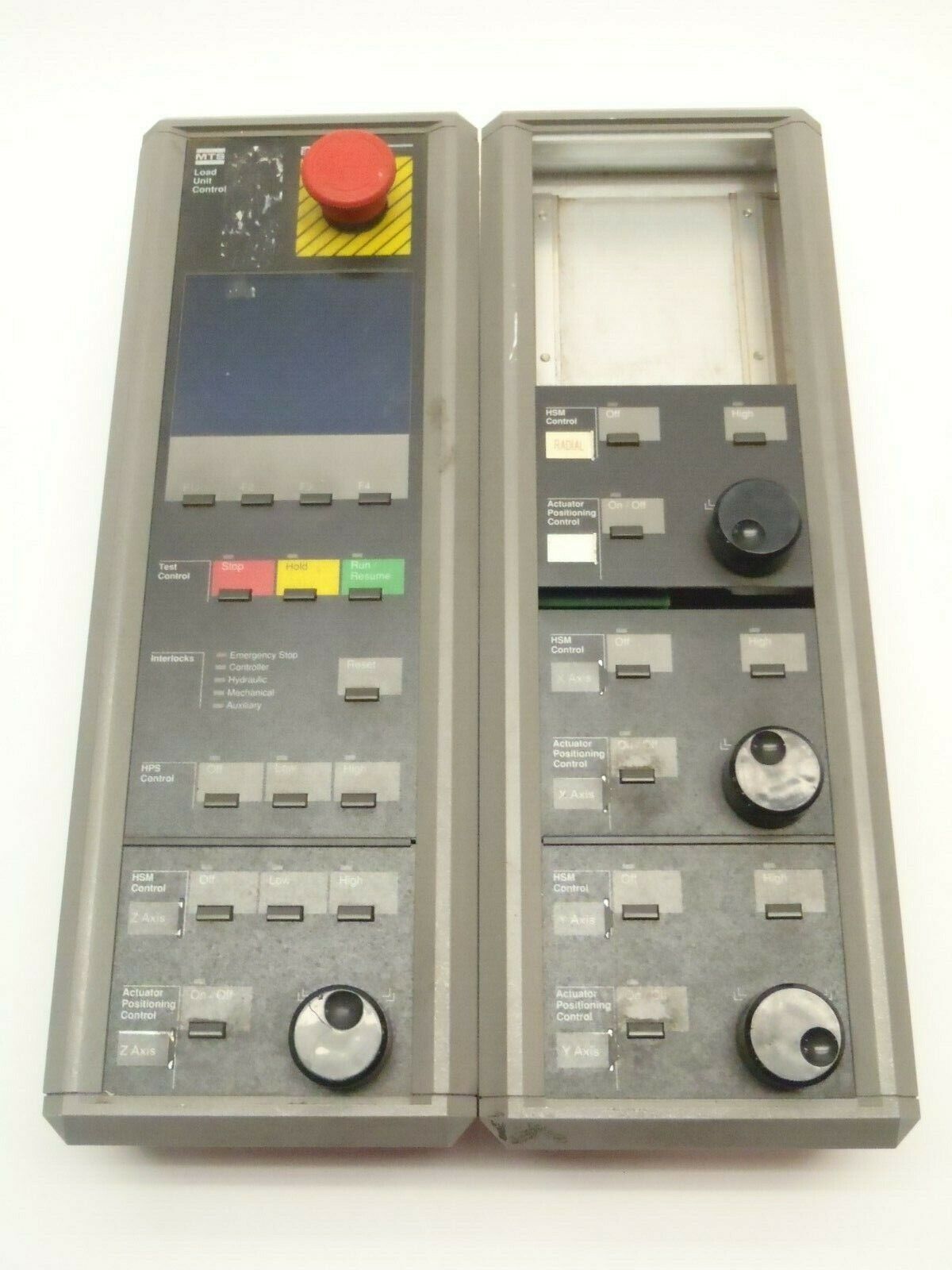 MTS 515745-01C Load Control Unit 490.05C HSM HPS Radial X Y Z Control - For parts or not working - Maverick Industrial Sales