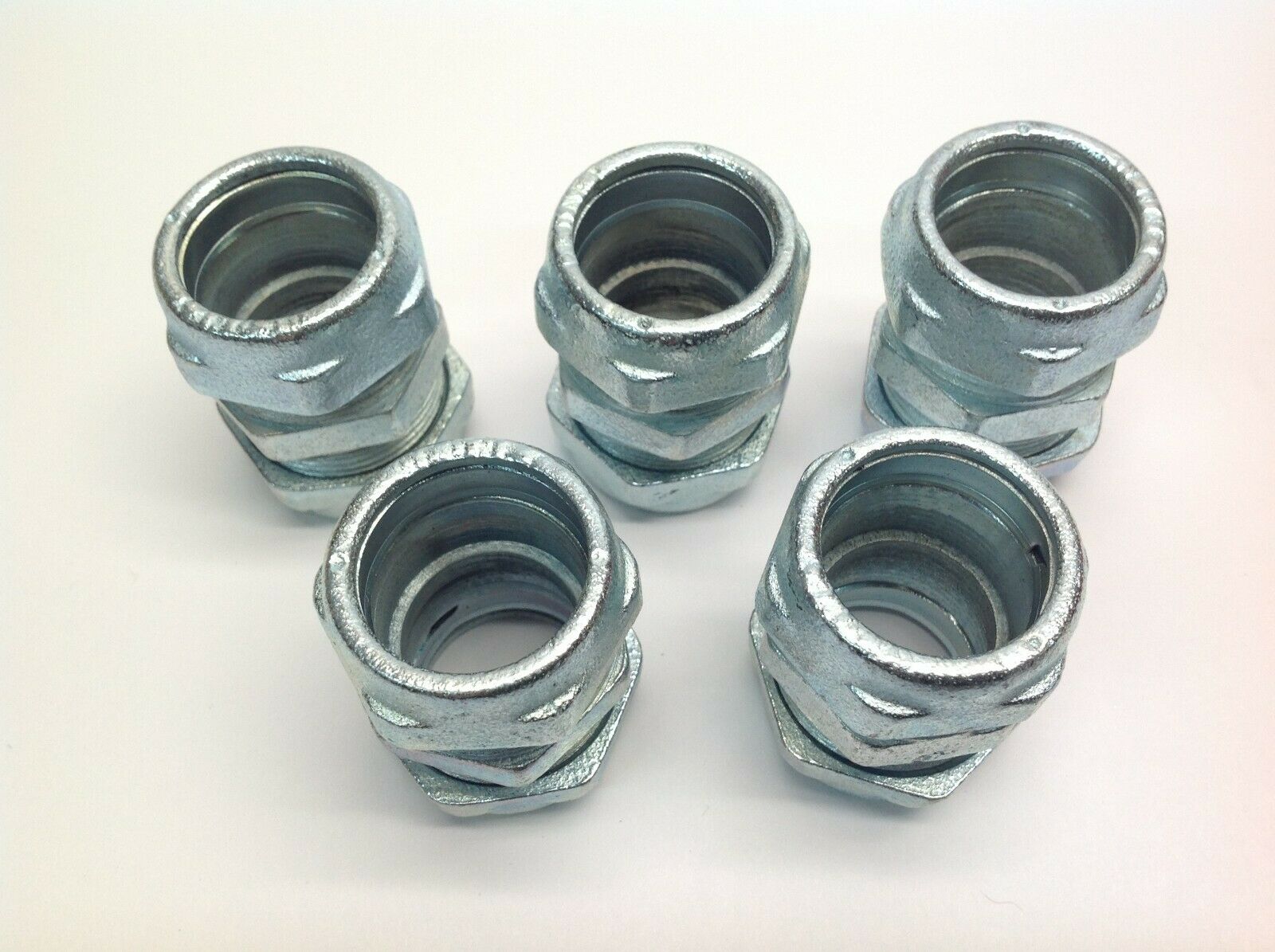Lot of 5 Appleton NTCC75 APP 3/4 Threadless Conduit & Cable Couplings - Maverick Industrial Sales