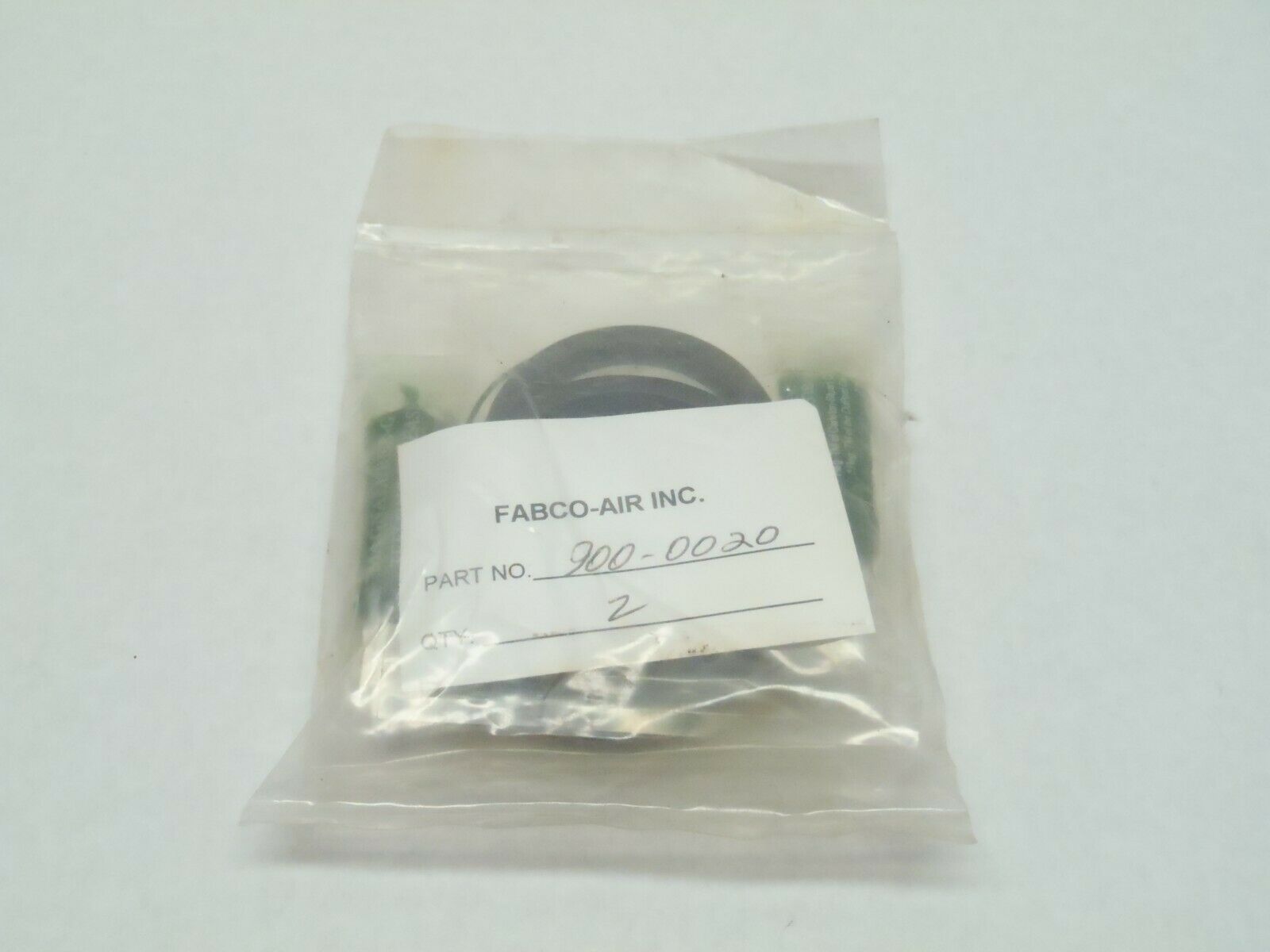 Lot of 2 Fabco-Air 900-0020 Standard Seal Kit - Maverick Industrial Sales