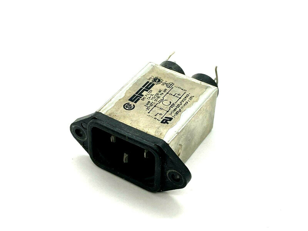 SRE CA-3L Power Inlet Connector 3A 115/250V EMI Filter