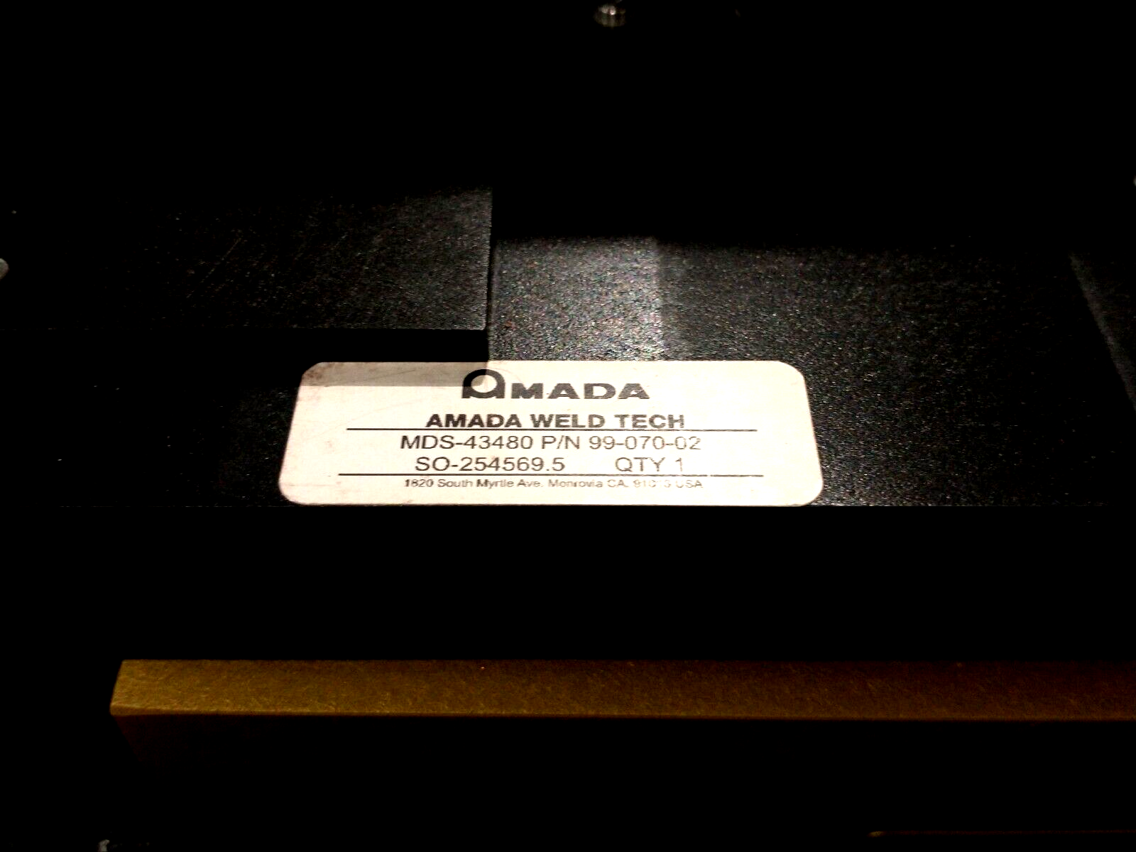 AMADA AF-1250A/240-VP MIYACHI Lid Placement, Tack & Seam Sealing, Sealer System - Maverick Industrial Sales