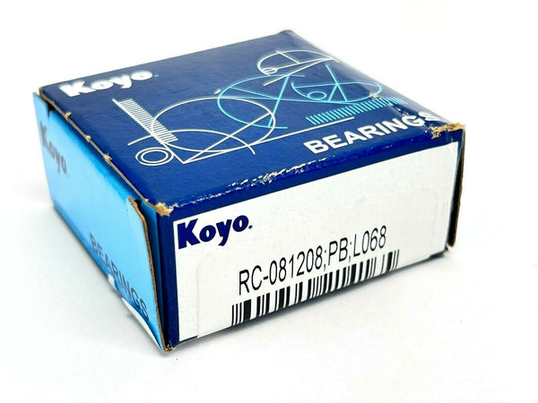 Koyo RC-081208;PB;L068 Needle Roller Bearing 1/2" Bore 3/4" Diameter - Maverick Industrial Sales