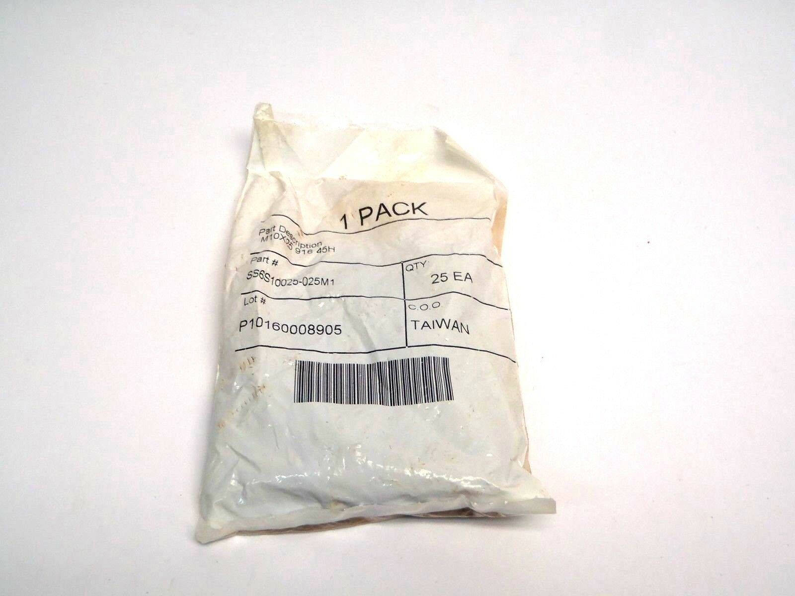Pack of (25) M10x25mm 916 45H Metric Allen Socket Drive Cup Point BK Set Screw - Maverick Industrial Sales
