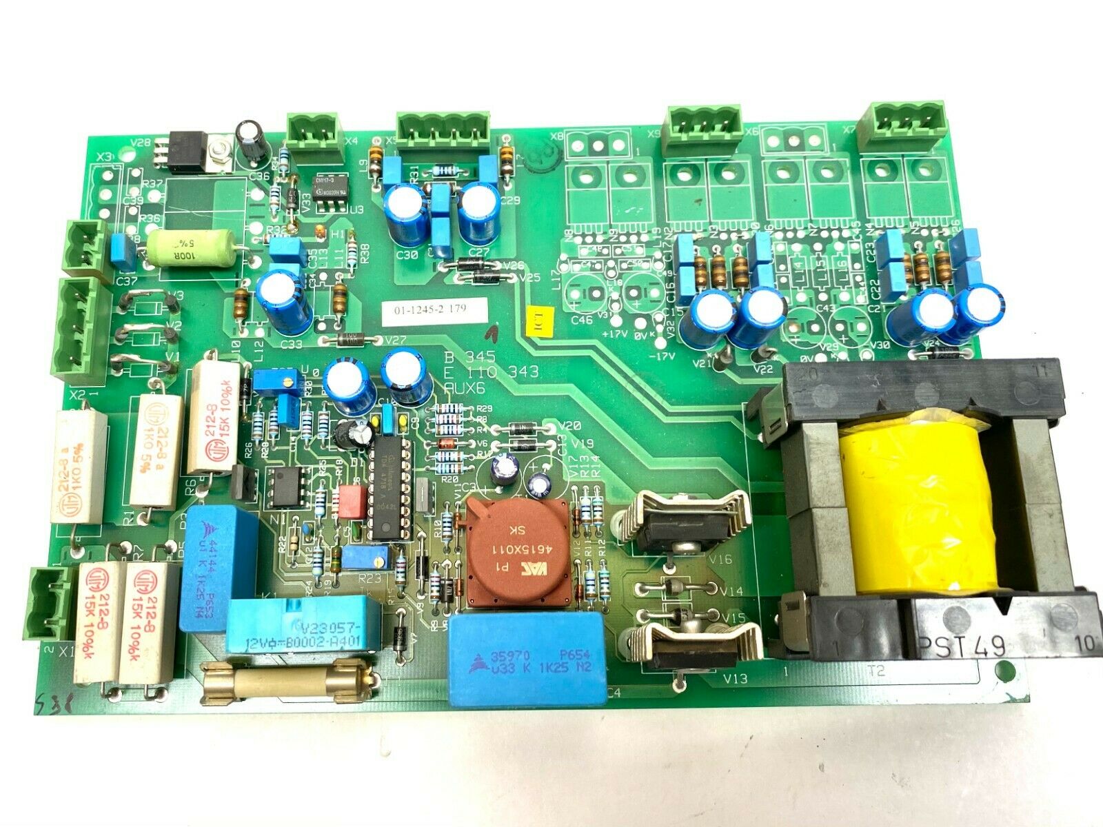 Tucker B 345 E 110 343 AUX6 Stud Welder Auxiliary Circuit Board - Used - Maverick Industrial Sales