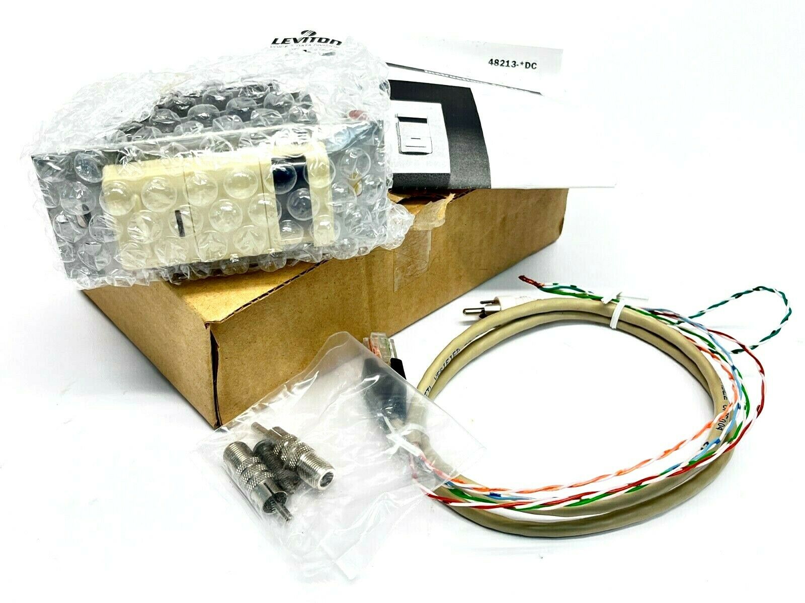 48213-IDC | Leviton Decora Indoor Camera Ivory - New - Maverick Industrial Sales