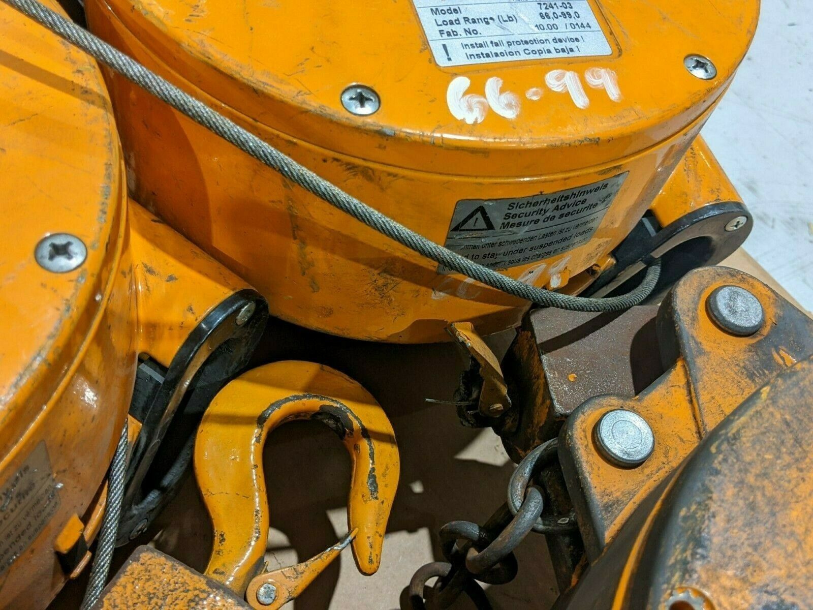 Packers Kromer 7241-4, 7241-6, 7241-3, 7241-5 Tool Balancer LOT OF 16 - For parts or not working - Maverick Industrial Sales