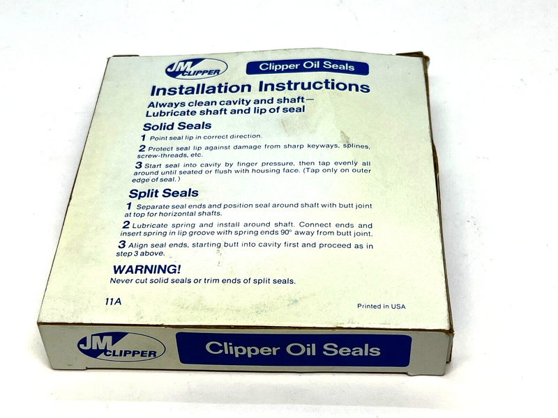 JM Clipper 0175-10112 Oil Seal - Maverick Industrial Sales