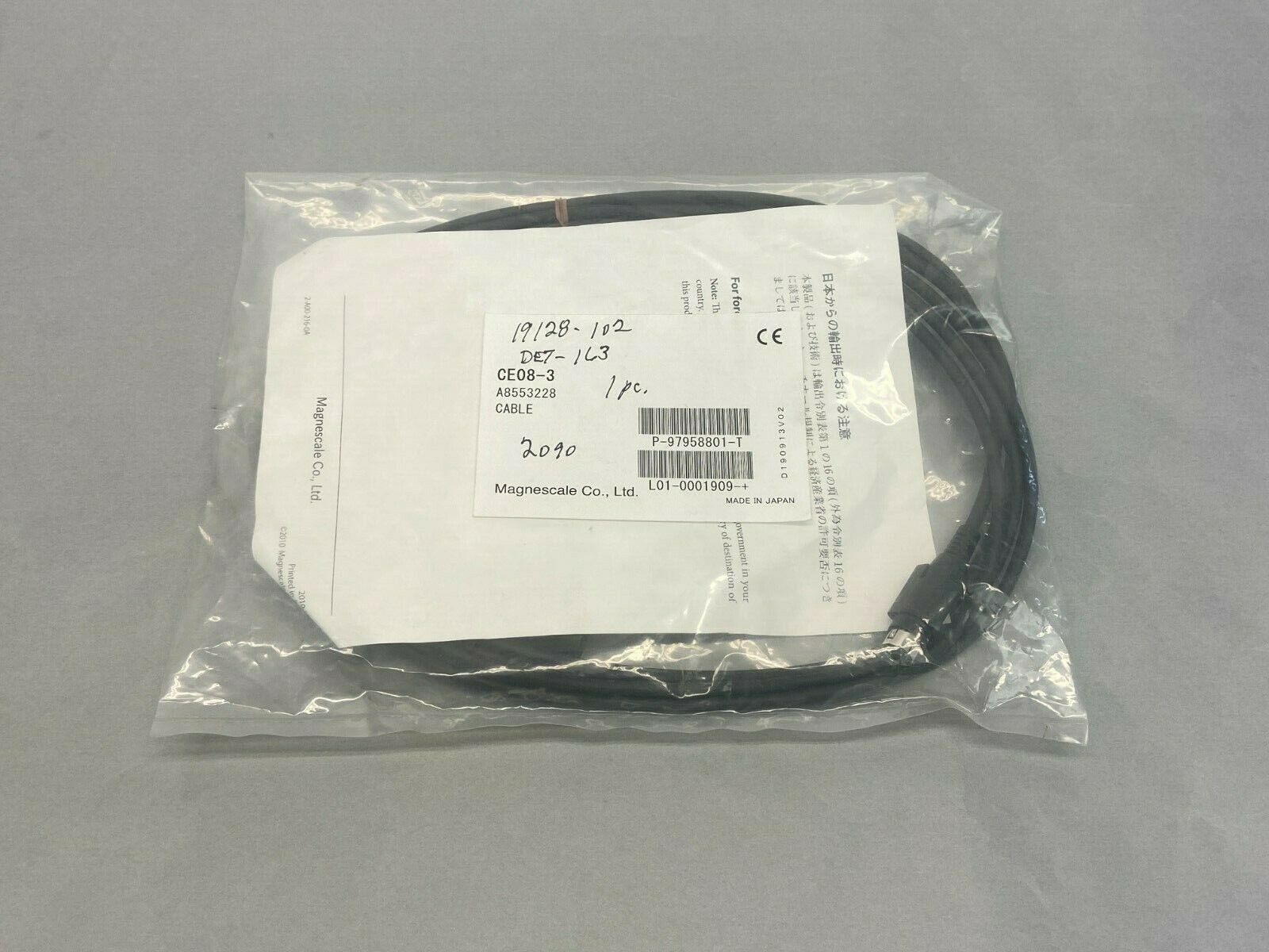 Magnescale CE08-3 Extension Cable 1 Meter - New - Maverick Industrial Sales