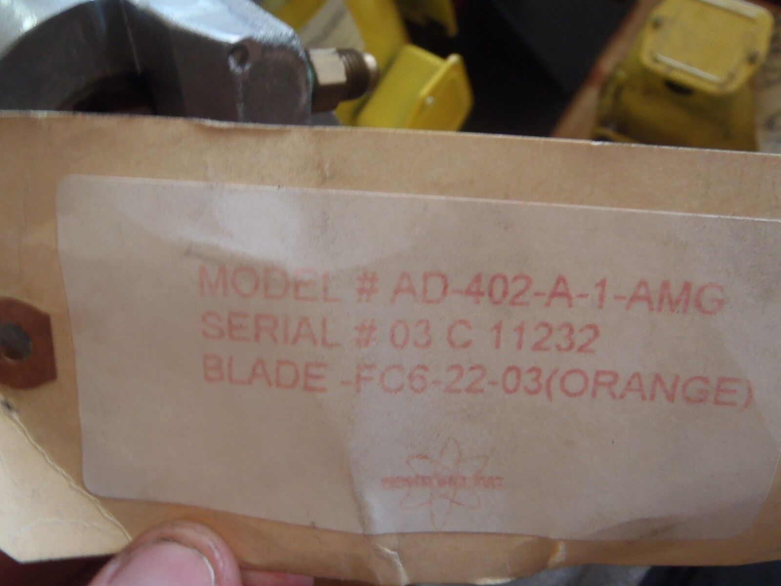 Dual Tip Dresser Cutter Welder GE 49UN8161 AC Motor w/ Sumtorg 11501 03C1123 - Maverick Industrial Sales