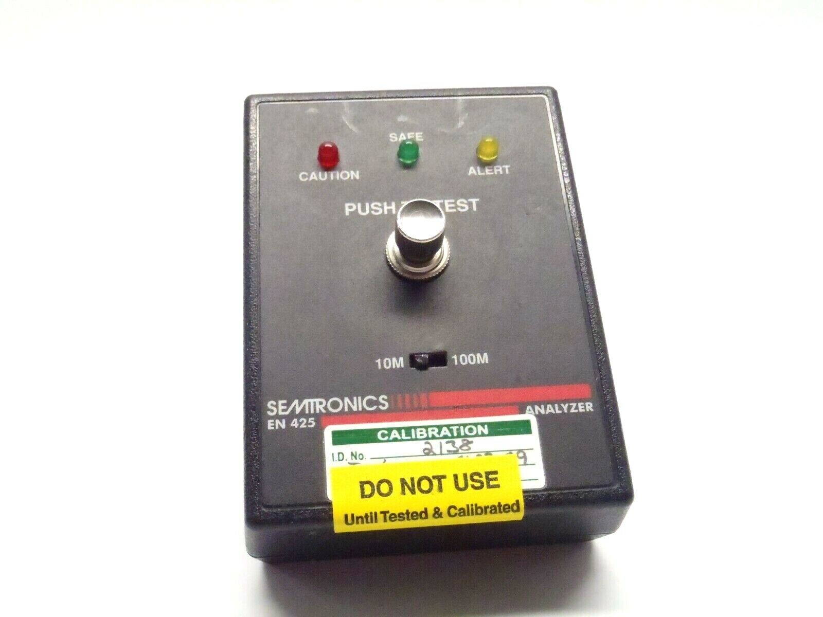 Semtronics EN 425 Static Analyzer Wrist Strap Tester - For parts or not working - Maverick Industrial Sales