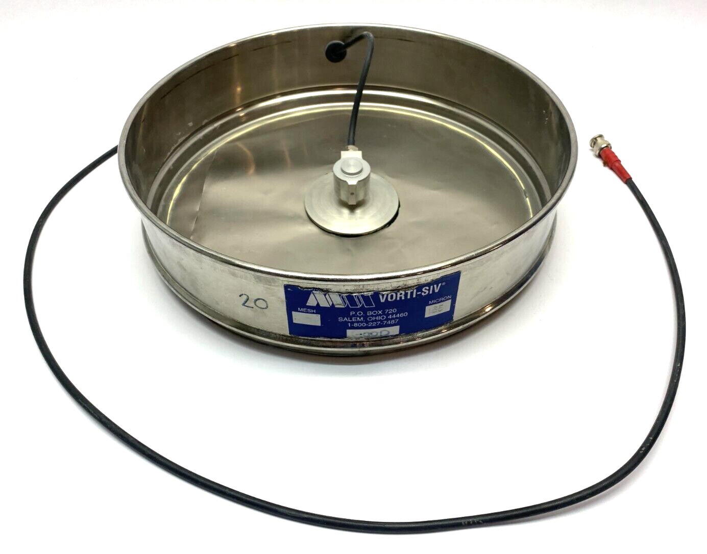 Vorti-Siv RBF-12 Stackable Sieve Micron Mesh Filter Micron 165 DAMAGED MESH - For parts or not working - Maverick Industrial Sales