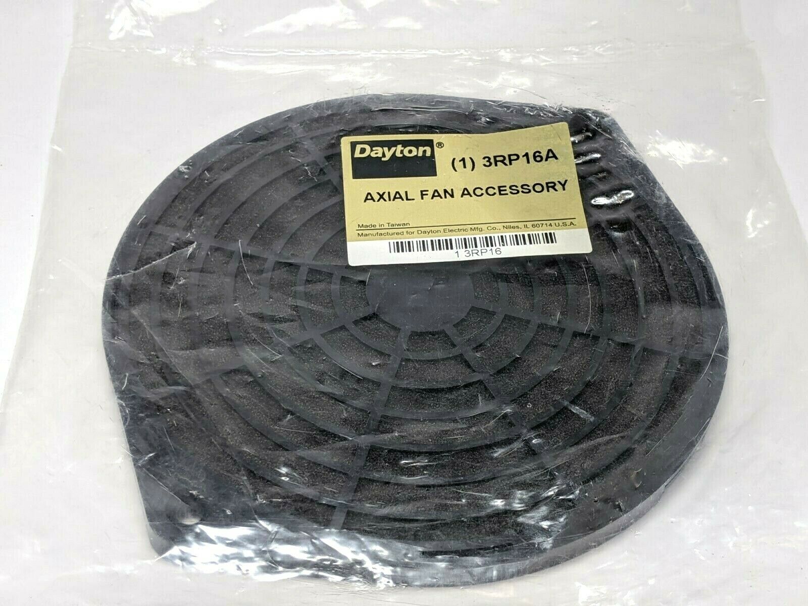 Dayton 3RP16A Axial Fan Filter and Guard Assembly for 6-3/4" Fan - New - Maverick Industrial Sales