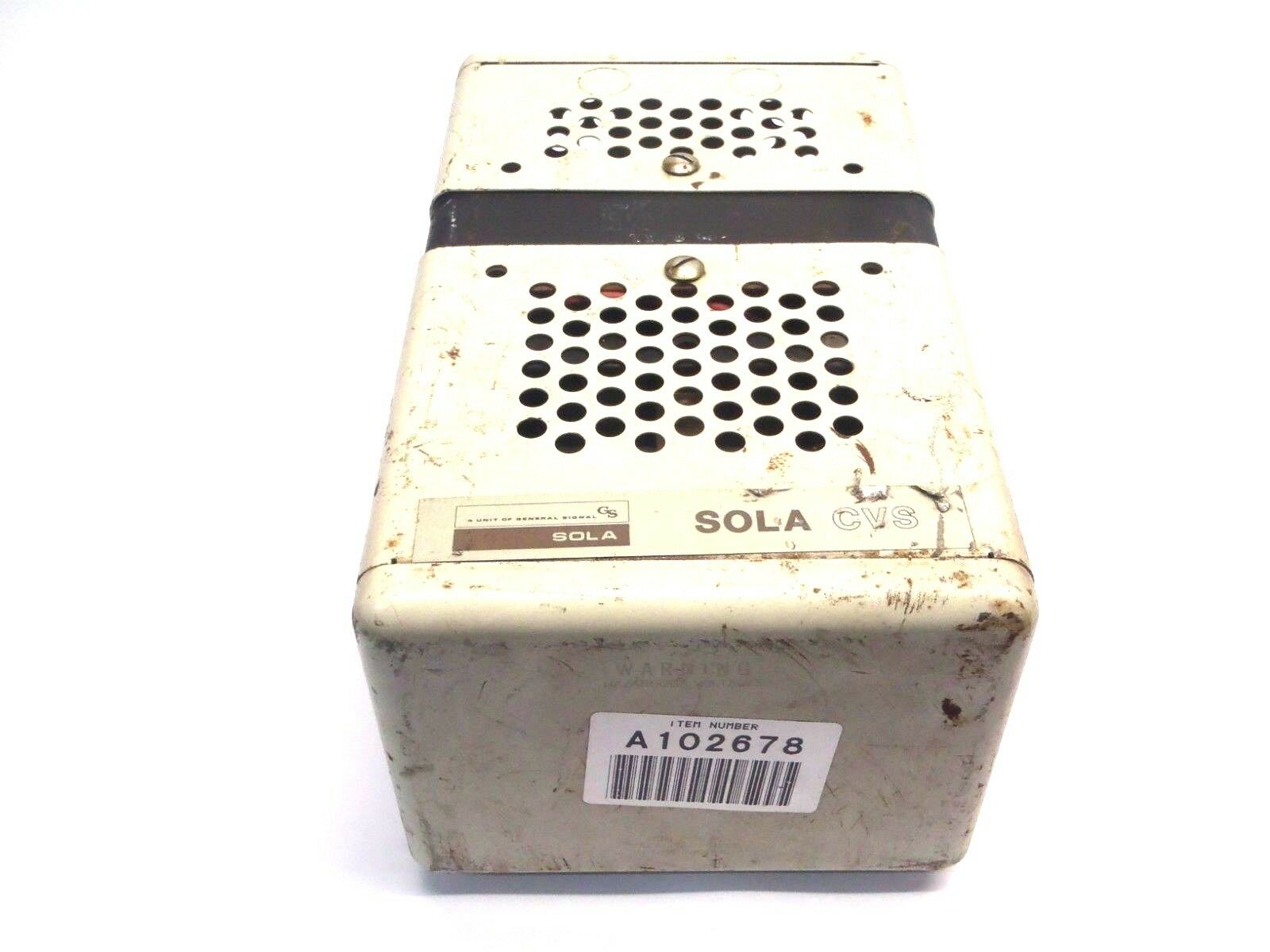 Sola 23-00150-0800-23 CVS Voltage Regulator - Maverick Industrial Sales