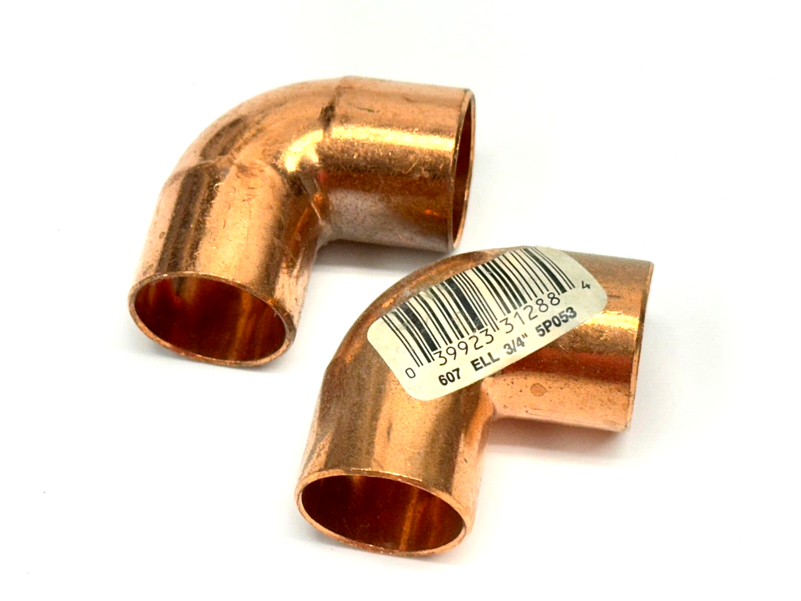 607 3/4 | Nibco 90 Degree Elbow C x C 3/4" Copper LOT OF 2 - New Other - Maverick Industrial Sales