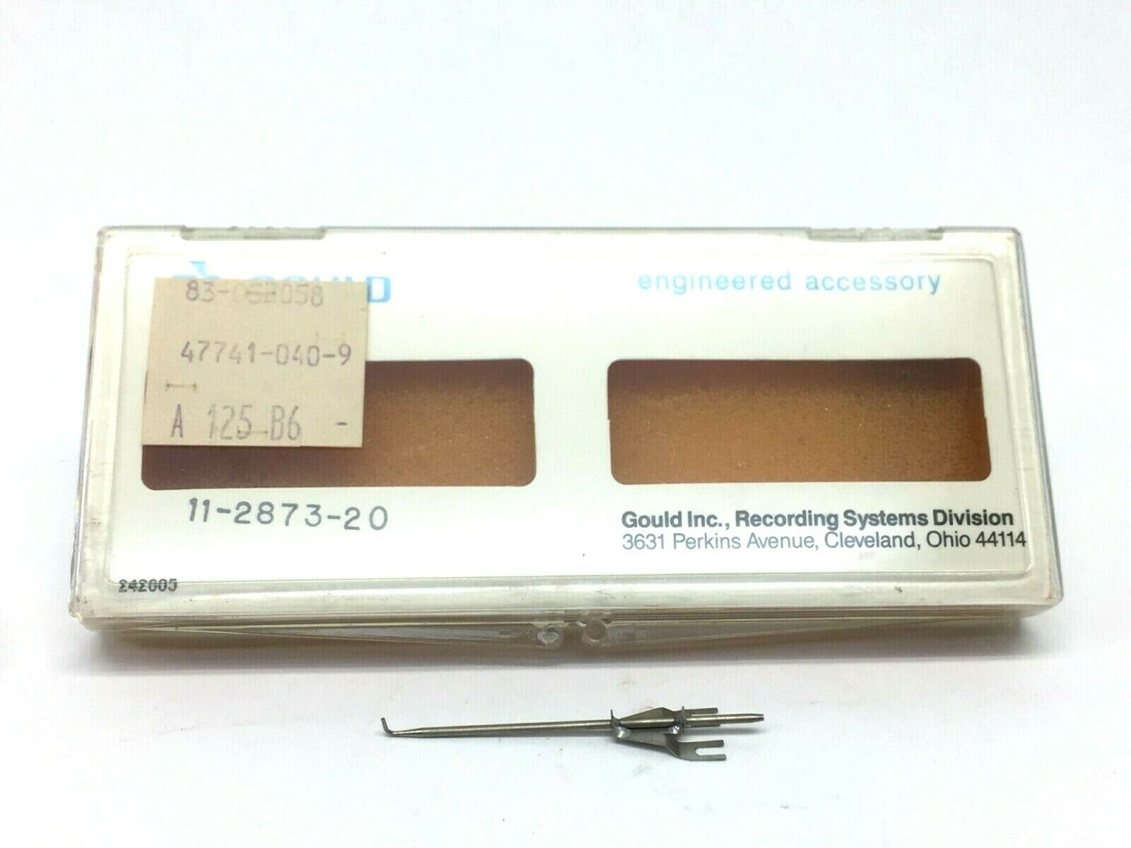 11-2873-20 | Gould Chart Recorder Pen Tip - New – Open box - Maverick Industrial Sales