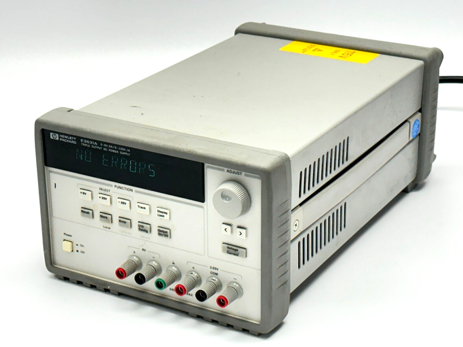 E3631A | HP Triple Output DC Power Supply 0-6V 5A / 0-25V 1A - Used - Maverick Industrial Sales