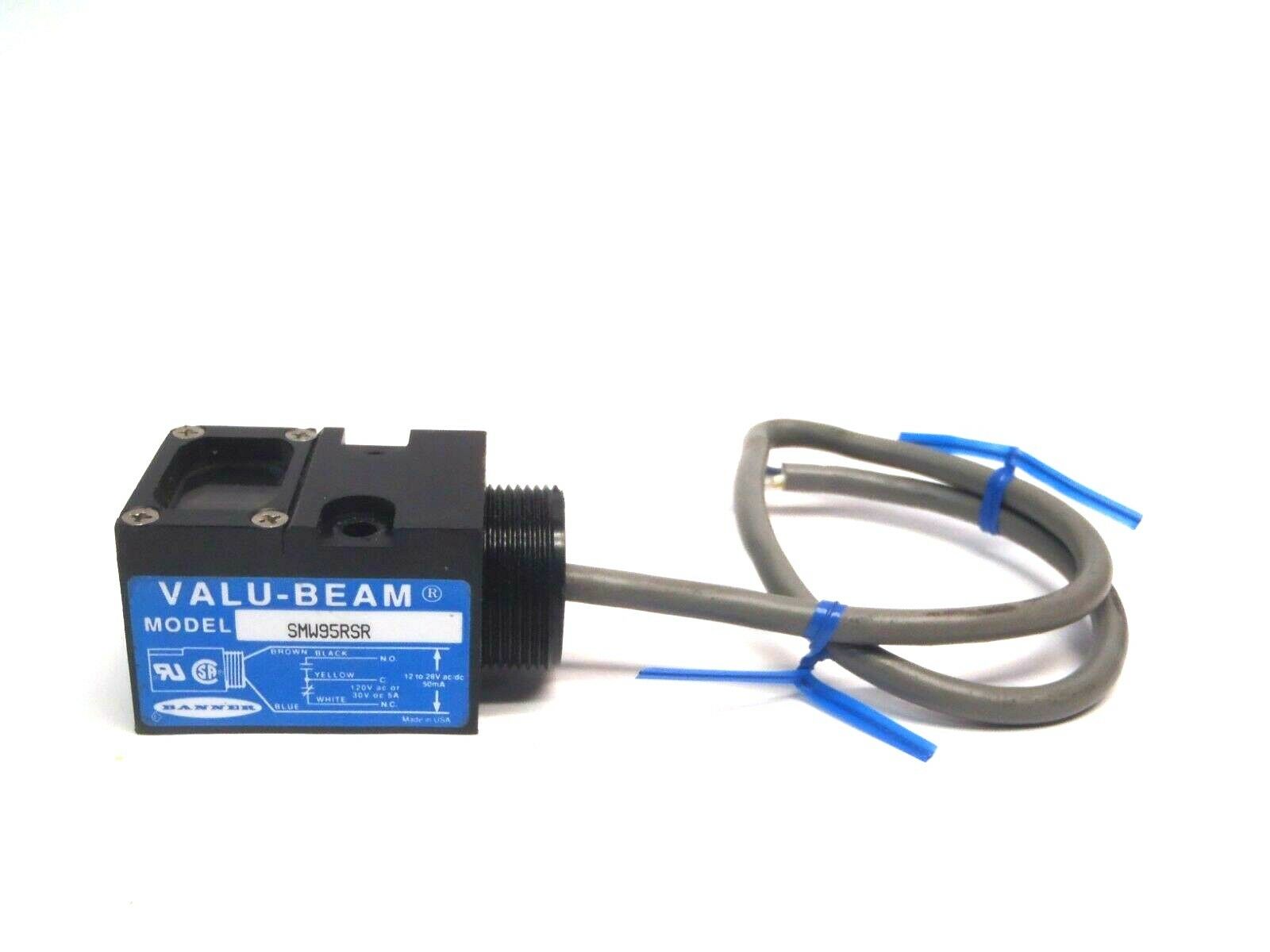SMW95RSR | Banner Valu-Beam Receiver 3m Range 12-28V DC 26178 - Used - Maverick Industrial Sales