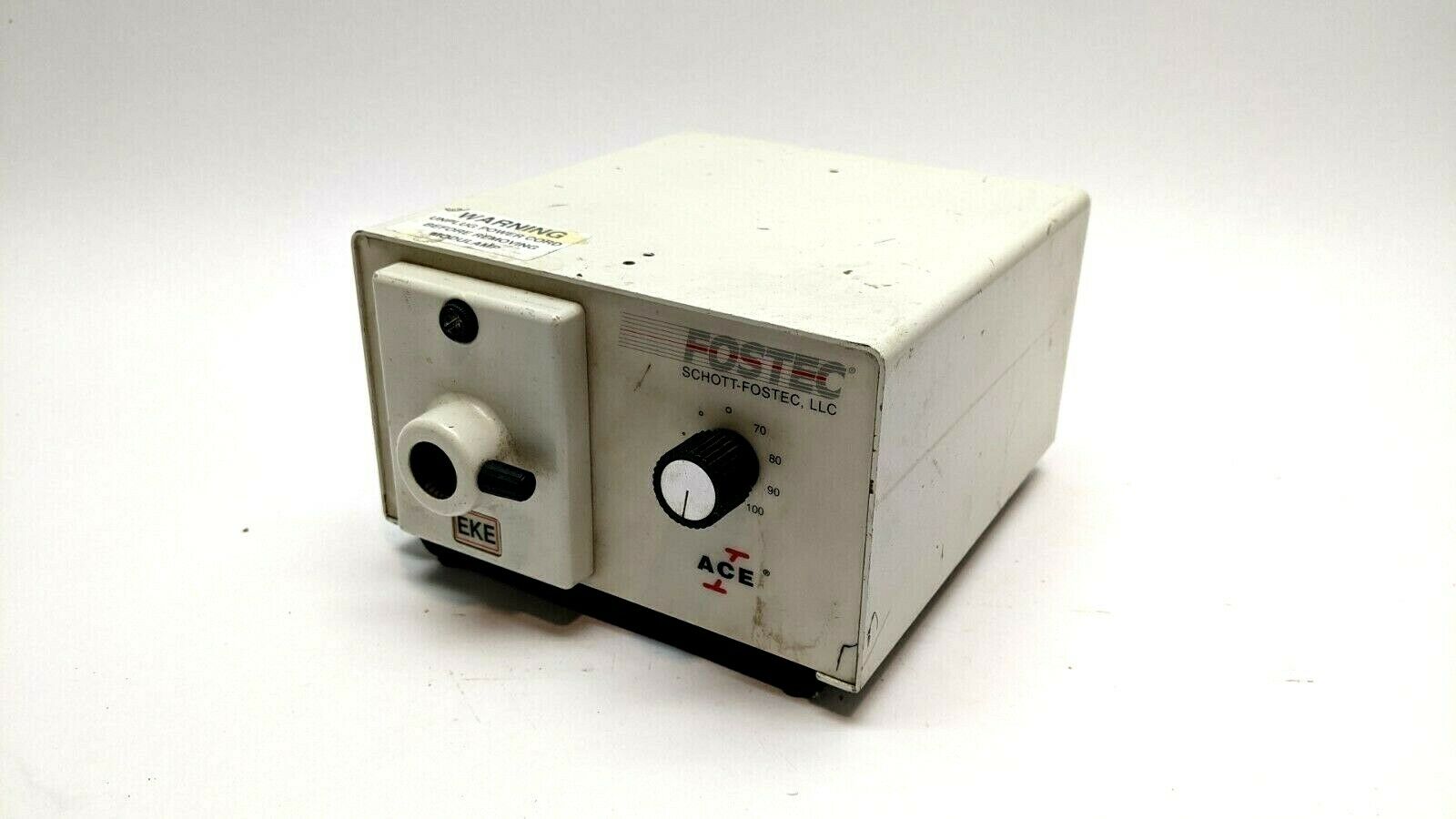 Schott Fostec 20500 Ace 1 Eke Fiber Optic Light Source - Maverick Industrial Sales